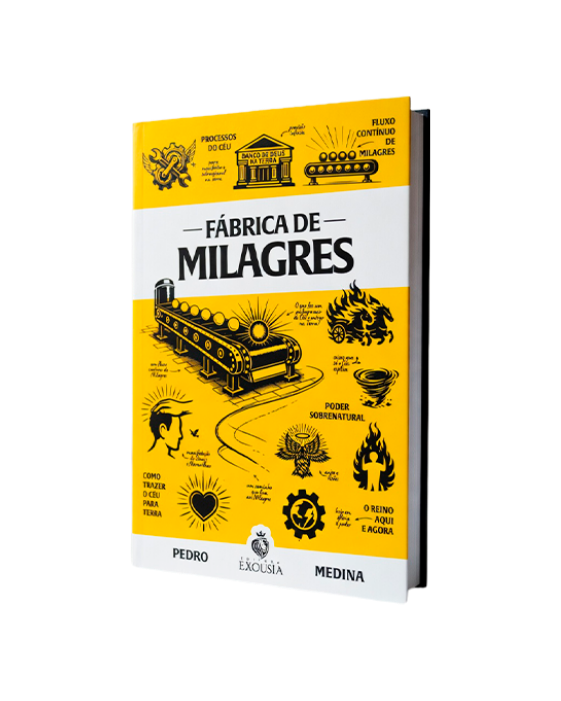 1 livro Fábrica de Milagres